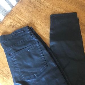 Rock & Republic Black Skinny Size 8